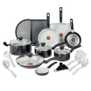 Simply Cook 20pc Ceramic Nonstick Cookware Set- Black