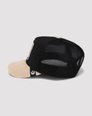 Goorin Bros Suede Cheetah Trucker Hat