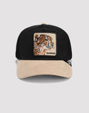 Goorin Bros Suede Cheetah Trucker Hat