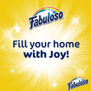 Fabuloso Lemon Scent All Purpose Cleaner Liquid 128 oz, Pack of 4