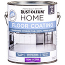 Rust-Oleum Home Top Coat Semi-Gloss Clear Floor Paint 1 gal, Pack of 2