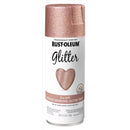 Rust-Oleum Specialty Glitter Rose Gold Spray Paint 10.25 oz, Pack of 4