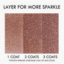 Rust-Oleum Specialty Glitter Rose Gold Spray Paint 10.25 oz, Pack of 4