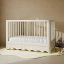 Casablanca Convertible Crib with Drawer - Frosted Oat