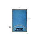 Handee Pockets Microfiber Cleaning Cloth 6.25 in. W X 9.75 in. L 2 pk, Pack of 6