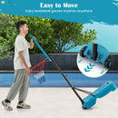 Pool Basketball Hoop Adjustable 3.8-4.4 FT Portable Poolside Basketball Goal With Fillable Base