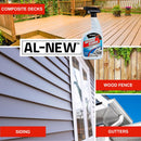 AL-NEW Woodsy Scent Outdoor Furniture Cleaner 32 oz Liquid, Pack of 6