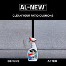 AL-NEW Patio Cushion Cleaner 32 oz Liquid, Pack of 6