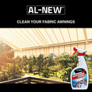 AL-NEW Patio Cushion Cleaner 32 oz Liquid, Pack of 6