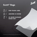 Scott Rags On a Roll Cleaning Cloth 9.4 in. W X 11 in. L 60 sheet 1 pk, Pack of 12
