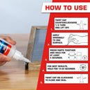 Loctite Super Strength Ethyl Cyanoacrylate Clear Super Glue 0.7 oz, Pack of 6