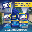 RID-X Powder Septic System Cleaner 9.8 oz, Pack of 12