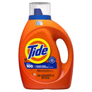 Tide HE Turbo Clean Original Scent Detergent Liquid 84 fl. oz. 1 pk, Pack of 4