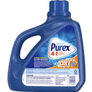 Purex Advanced Oxi No Scent Laundry Detergent Liquid 128 fl. oz. 1 pk, Pack of 4