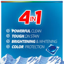 Purex Mountain Breeze Scent Laundry Detergent Pod 11.1 oz 21 pk, Pack of 6