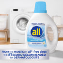 All Spring Breeze Scent Laundry Detergent Liquid 88 fl. oz. 1 pk, Pack of 4