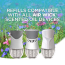 Air Wick Lavender and Chamomile Scent Air Freshener Oil Refill 3.38 oz Liquid 5 pk, Pack of 5