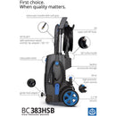 AR Blue Clean BC383HSB-X OEM Branded 2070 psi Electric 1.7 gpm Pressure Washer