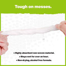Crocodile Cloth Fierce Disinfecting Wipes 15 in. W X 10 in. L 80 wipes 1 pk