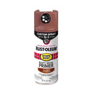Rust-Oleum Stops Rust Flat Brown Primer Spray 12 oz, Pack of 6