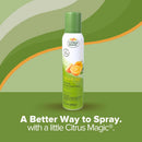 Citrus Magic Citrus and Sage Scent Air Freshener Spray 3 oz Aerosol 1 pk, Pack of 6