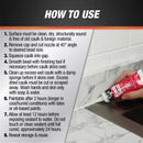 DAP Kwik Seal White Acrylic Latex Kitchen and Bath Adhesive Caulk 2.8 oz, Pack of 6