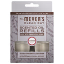 Mrs. Meyer's Clean Day Lavender Scent Air Freshener Oil Refill 0.67 oz Liquid 2 pk, Pack of 4
