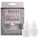 Mrs. Meyer's Clean Day Lavender Scent Air Freshener Oil Refill 0.67 oz Liquid 2 pk, Pack of 4