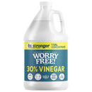 Worry Free Non-Scented Scent Concentrated All Purpose Cleaning Vinegar Liquid 1 gal, Pack of 4