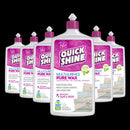 Quick Shine High Gloss Floor Wax Liquid 27 oz, Pack of 6