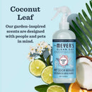 Mrs. Meyer's Clean Day Pets Liquid Odor Neutralizer 12 oz, Pack of 6