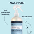 Mrs. Meyer's Clean Day Pets Liquid Odor Neutralizer 12 oz, Pack of 6