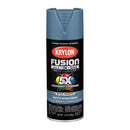Krylon Fusion All-In-One Matte Worn Denim All-In-One Spray Paint 12 oz, Pack of 6