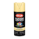 Krylon Fusion All-in-One Satin Buttercup Paint +Primer 12 oz, Pack of 6