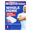 Mr. Clean Whole Home XL Non-Scratch Magic Eraser For All Purpose 3 pk, Pack of 4