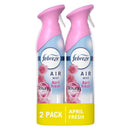 Febreze April Fresh Scent Air Freshener Spray Aerosol 2 pk, Pack of 3