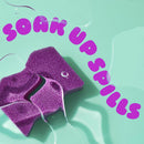 Scotch-Brite Medium Duty Scrubber Sponge For All Purpose 1 pk, Pack of 6
