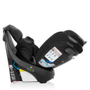 Gold Revolve360 Extend All-in-One Rotational Car Seat with SensorSafe - Onyx Black