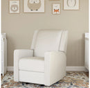 Robyn Nursery Glider Recliner Chair - White