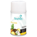 Timemist Premium Metered Air Freshener Refill, Pina Colada, 6.6 Oz Aerosol, 12/Carton - TMS1042690