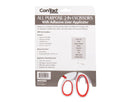 Con-Tact 2-in-1 Scissor/Measuring Tape Combo with Smoothing Tool