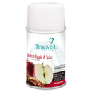Timemist Premium Metered Air Freshener Refill, Dutch Apple & Spice, 6.6 Oz Aerosol, 12/Ct - TMS1042818