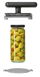 Good Grips 11332200 Twisting Jar Opener with Base Pad, Black, 5 in OAL