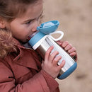 Stainless Steel Toddler Thermos Water Bottle - Rain