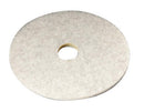 3M Natural Blend 17 in. D Non-Woven Natural/Polyester Fiber Floor Polishing Pad Tan, Pack of 5