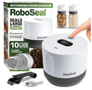 Rechargeable Mason Jar Vacuum Sealer Kit with 10 Lids