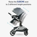 Modes Nest Travel System - Sullivan, Grey