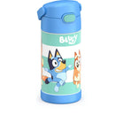 12oz Stainless Steel FUNtainer Water Bottle - Bluey