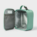 Flip-Down Square Lunch Bag - Sage Green