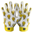 Cutters Game Day Receiver Gloves Youth - Smile L/XL